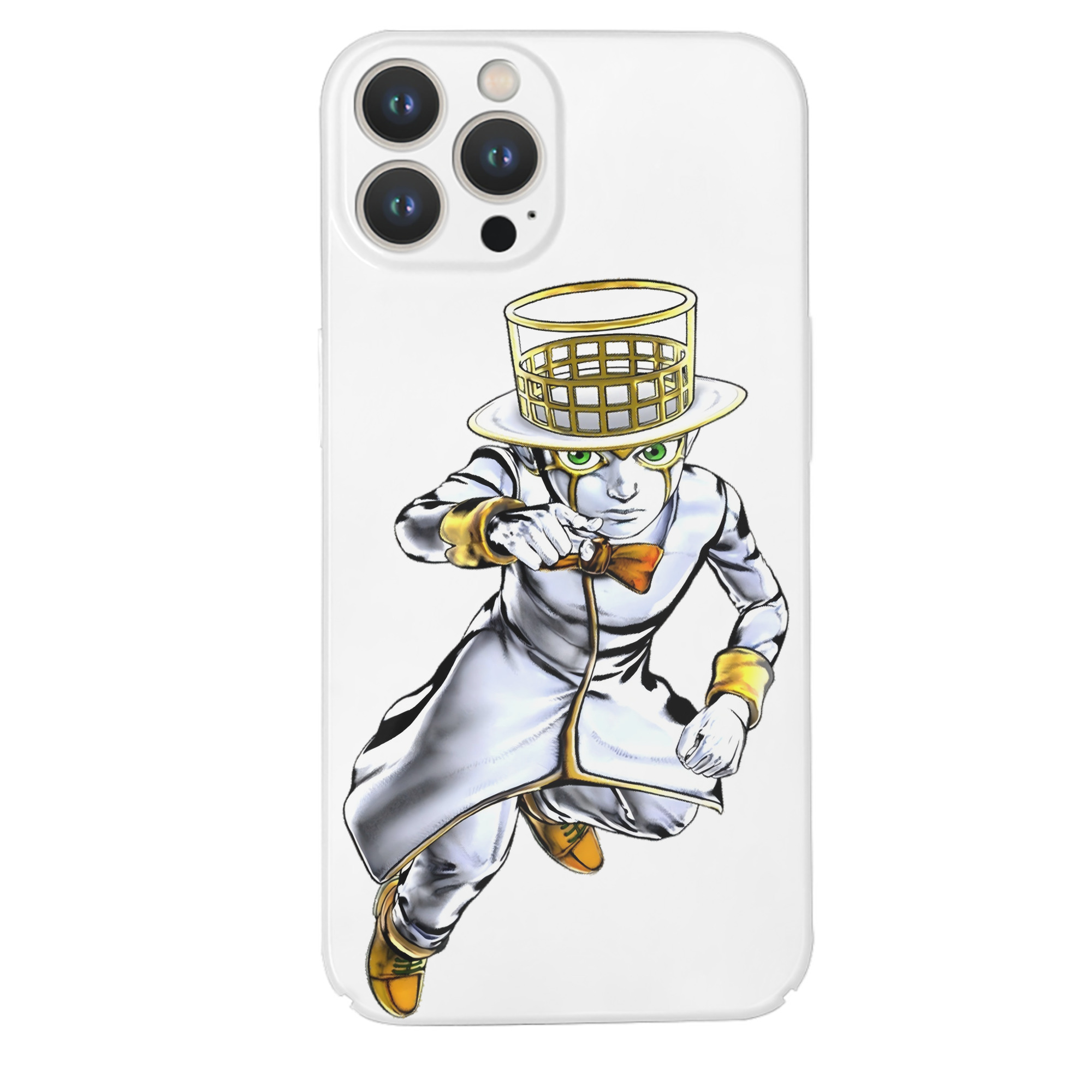 （画像用） ジョジョの奇妙な冒険 岸辺 露伴（きしべ ろはん） JoJo's Bizarre Adventure Rohan Kishibe 【iPhone 14シリーズ対応】ハードケース